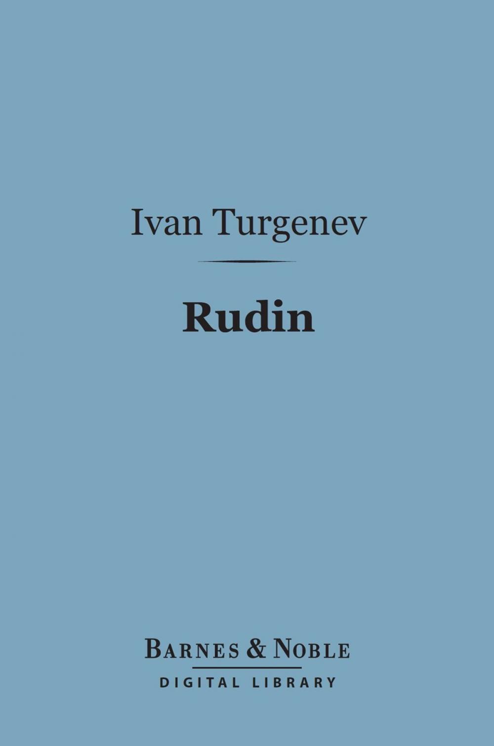 Big bigCover of Rudin (Barnes & Noble Digital Library)