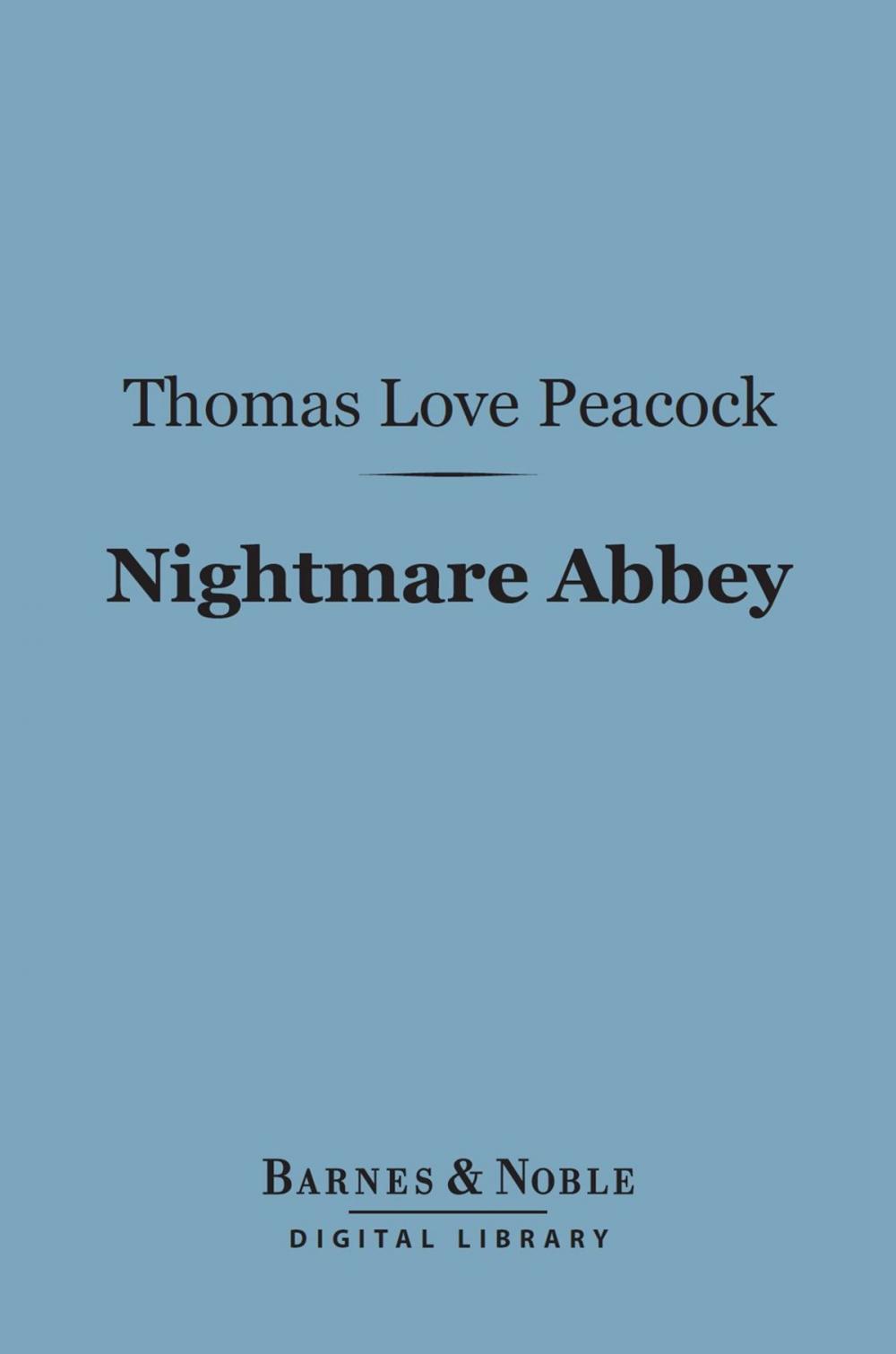 Big bigCover of Nightmare Abbey (Barnes & Noble Digital Library)