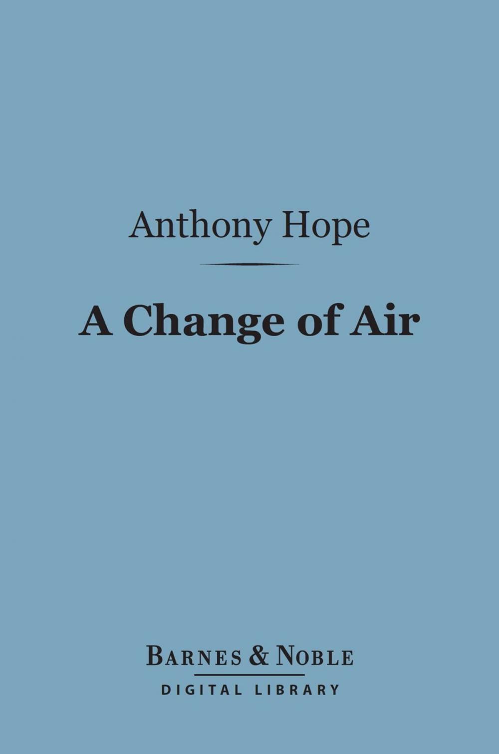 Big bigCover of A Change of Air (Barnes & Noble Digital Library)