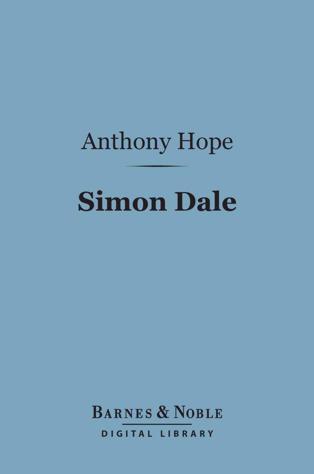 Big bigCover of Simon Dale (Barnes & Noble Digital Library)