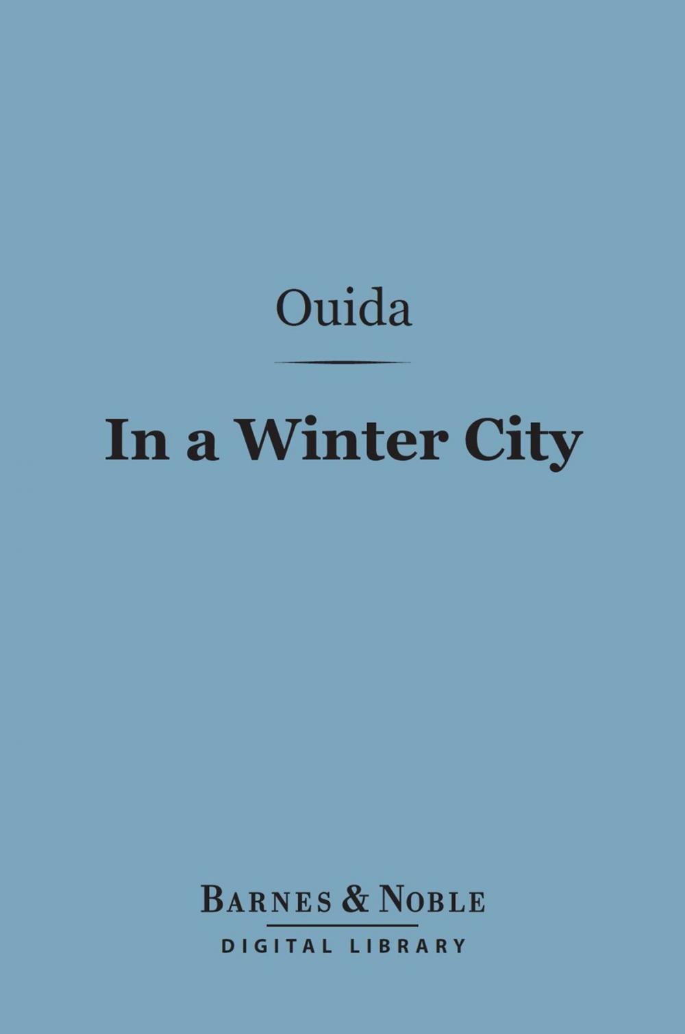 Big bigCover of In a Winter City (Barnes & Noble Digital Library)