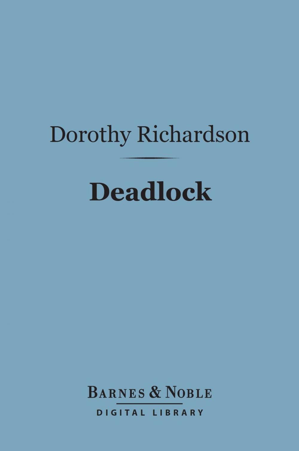 Big bigCover of Deadlock (Barnes & Noble Digital Library)