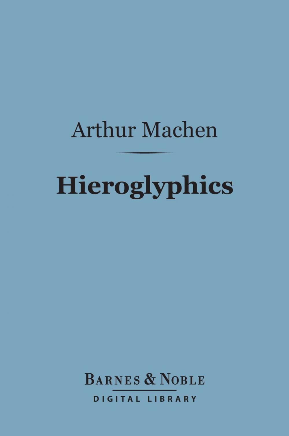 Big bigCover of Hieroglyphics (Barnes & Noble Digital Library)