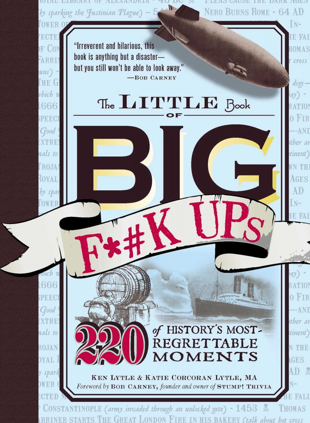 Big bigCover of The Little Book of Big F*#k Ups