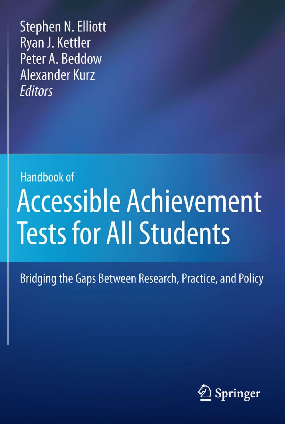 Big bigCover of Handbook of Accessible Achievement Tests for All Students