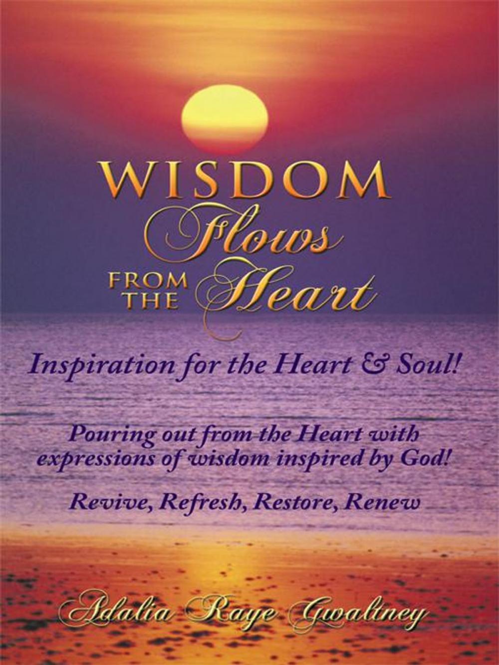 Big bigCover of Wisdom Flows from the Heart