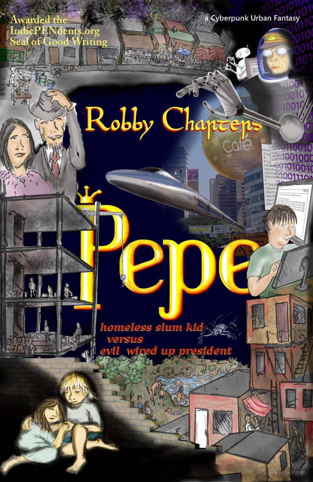 Big bigCover of Pepe: Homeless Slum Kid Versus Evil Wired Up President