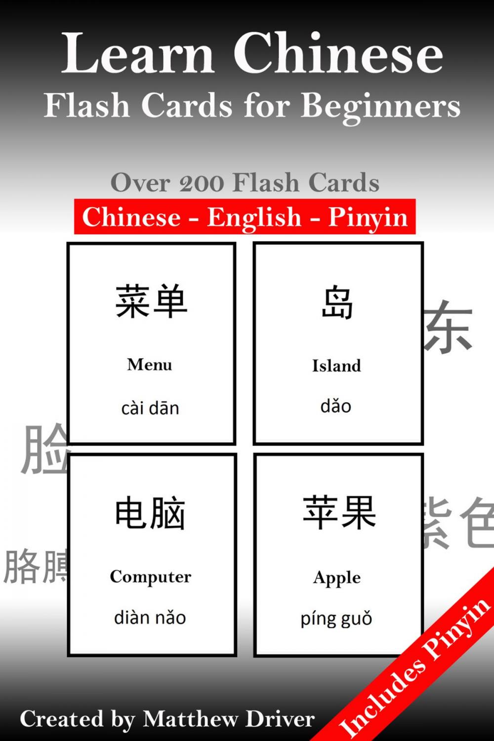 Big bigCover of Learn Chinese: Flash Cards for Beginners