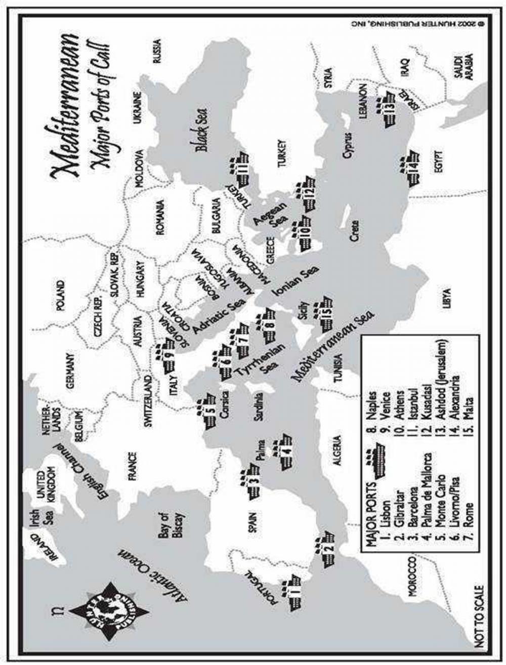 Big bigCover of Cruising the Mediterranean: A Guide to the Ships & the Ports of Call