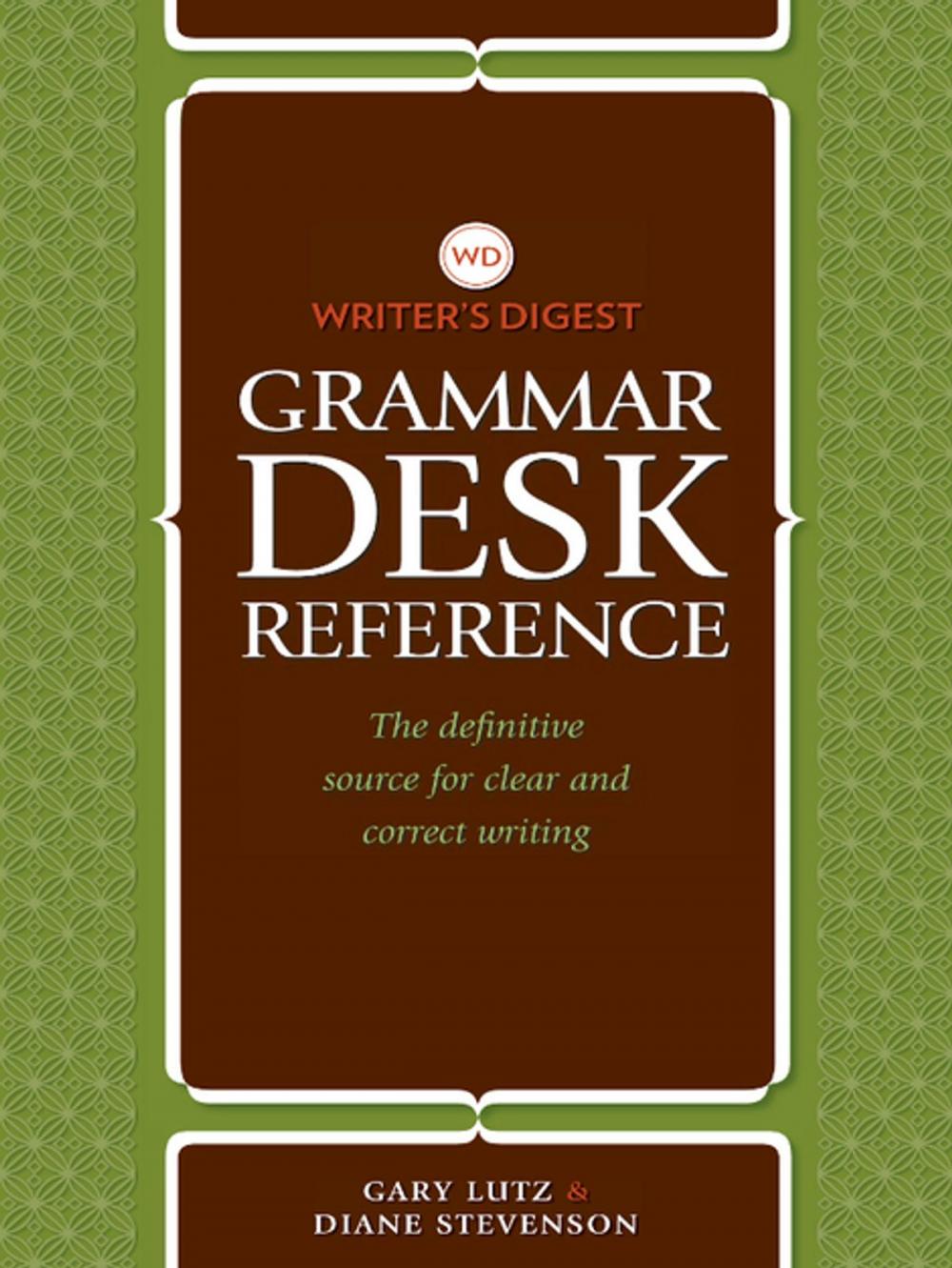 Big bigCover of Writer's Digest Grammar Desk Reference