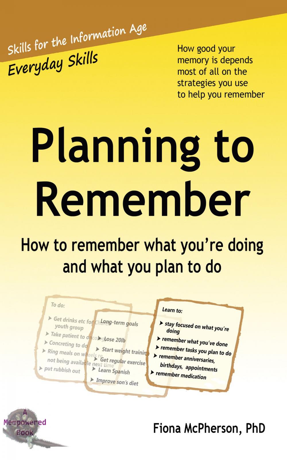 Big bigCover of Planning to Remember