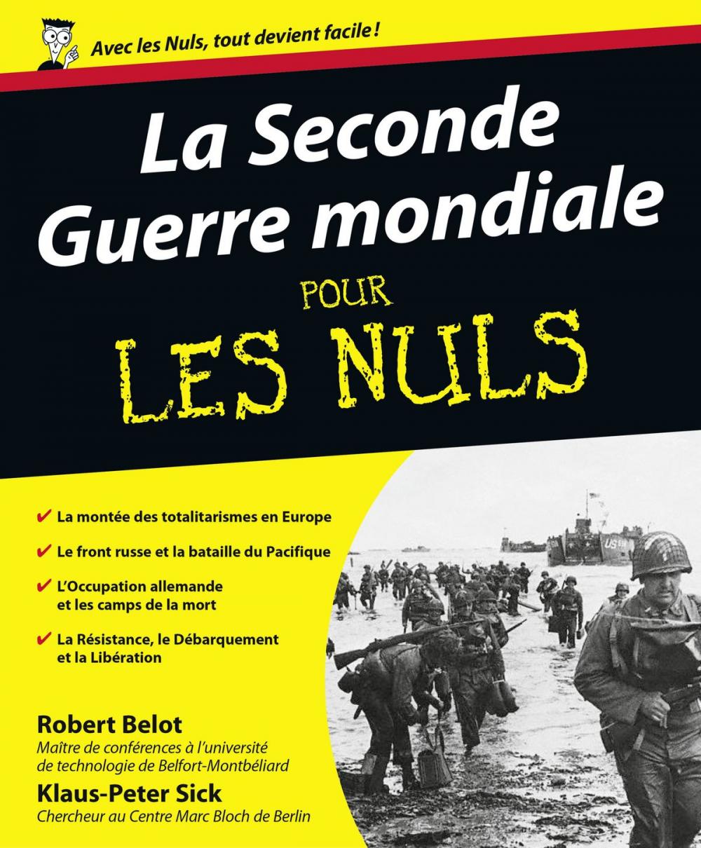 Big bigCover of La Seconde Guerre mondiale Pour les Nuls