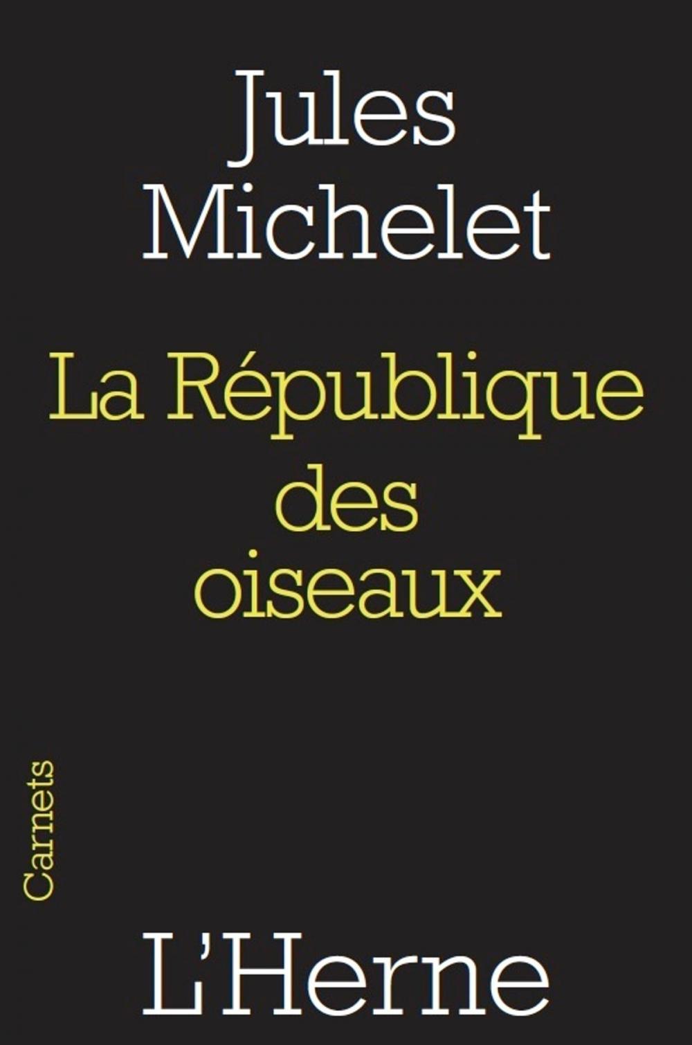 Big bigCover of La république des oiseaux