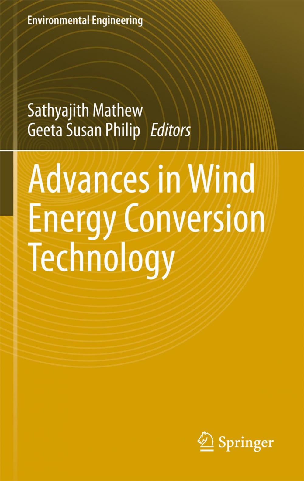 Big bigCover of Advances in Wind Energy Conversion Technology