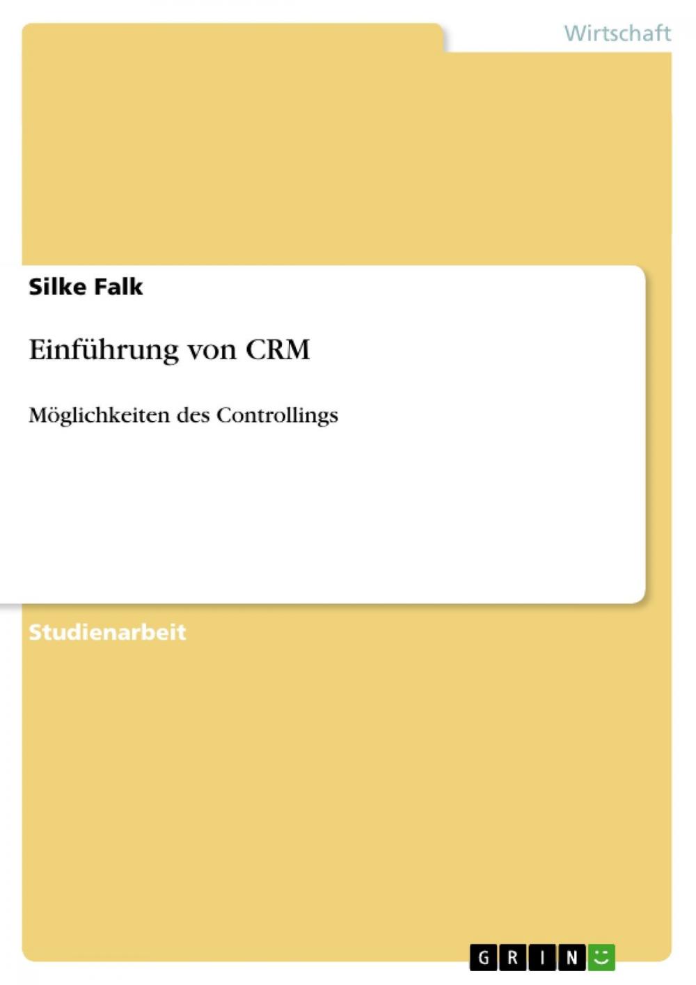 Big bigCover of Einführung von CRM