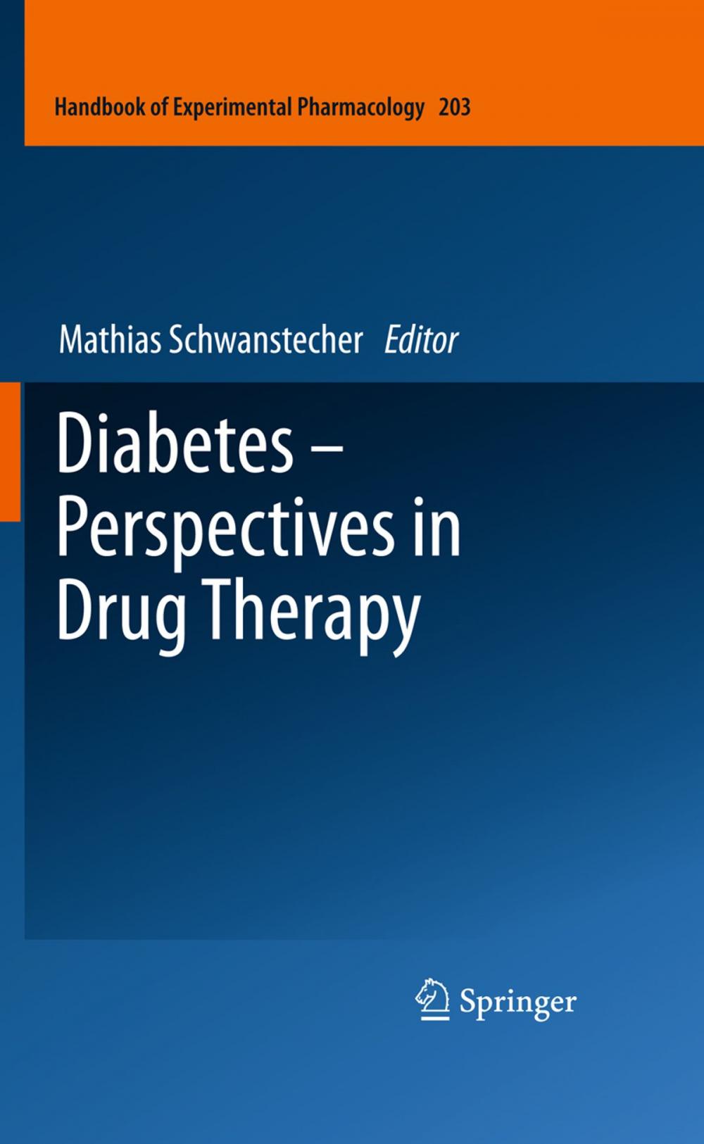 Big bigCover of Diabetes - Perspectives in Drug Therapy