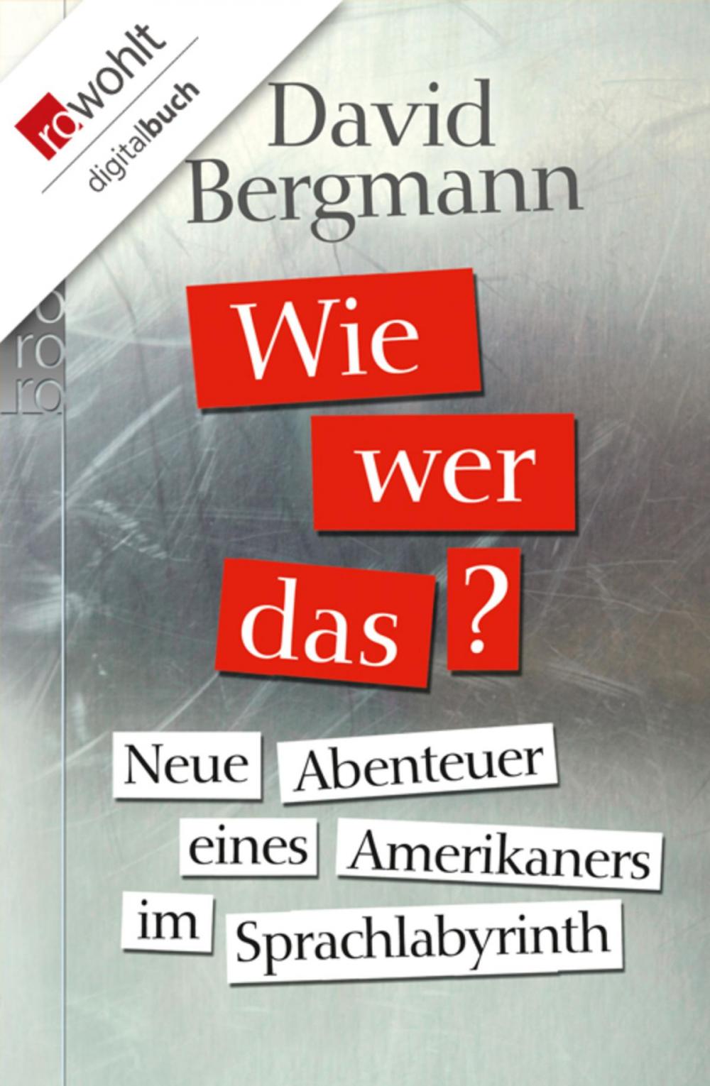 Big bigCover of Wie, wer, das?