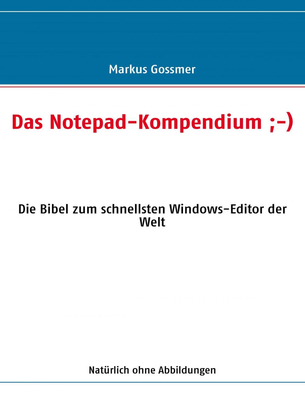 Big bigCover of Das Notepad-Kompendium ;-)