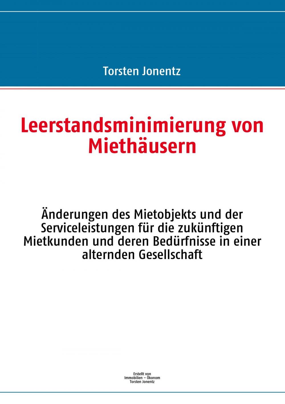 Big bigCover of Leerstandsminimierung von Miethäusern