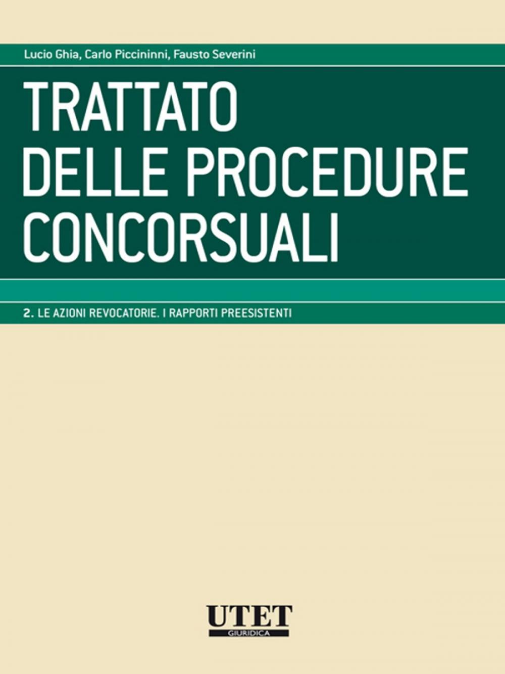 Big bigCover of Trattato delle procedure concorsuali vol. II