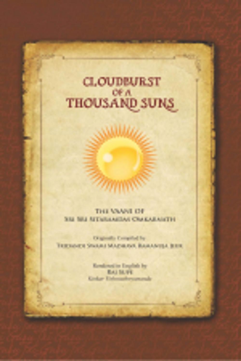 Big bigCover of CLOUDBURST OF A THOUSAND SUNS