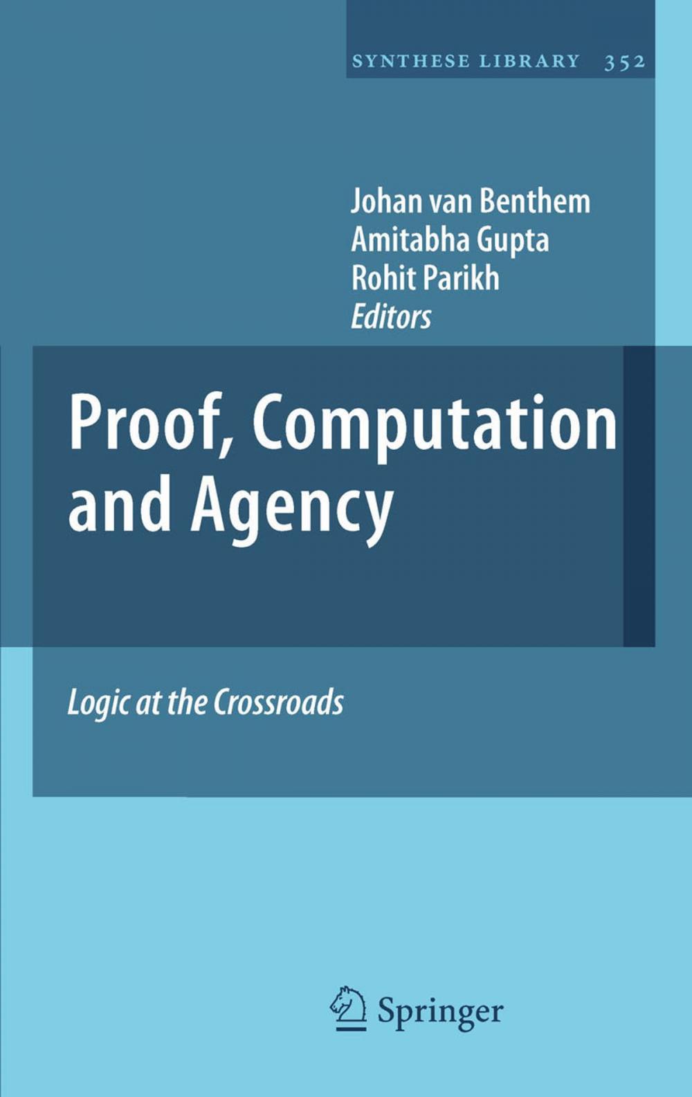 Big bigCover of Proof, Computation and Agency