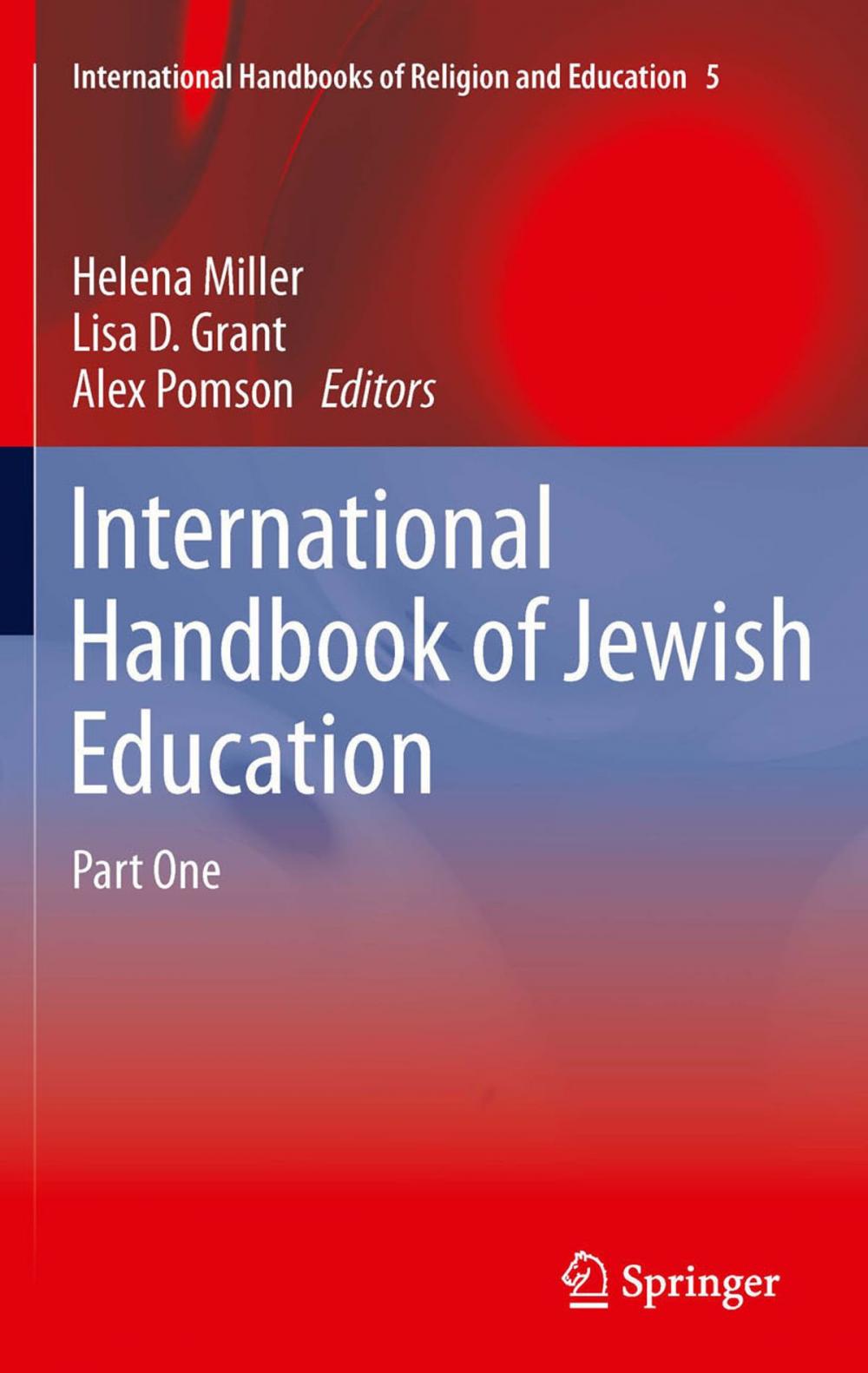 Big bigCover of International Handbook of Jewish Education