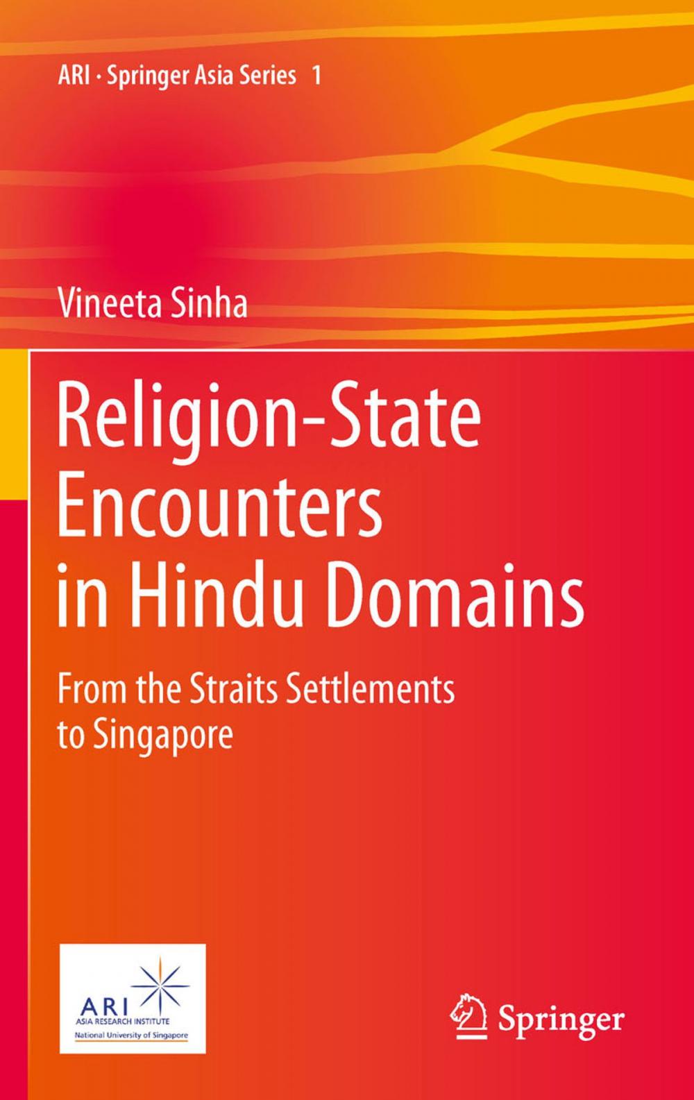 Big bigCover of Religion-State Encounters in Hindu Domains