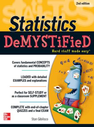 Cover of the book STATISTICS DEMYSTIFIED 2/E by Stephen Cawood
