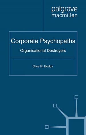 Cover of the book Corporate Psychopaths by Agnès de la Bourdonnaye