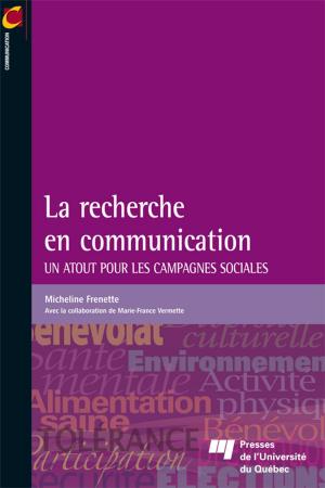 Cover of the book La recherche en communication by Serge Proulx, Stéphane Couture