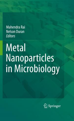 Cover of the book Metal Nanoparticles in Microbiology by Weimin Zhou