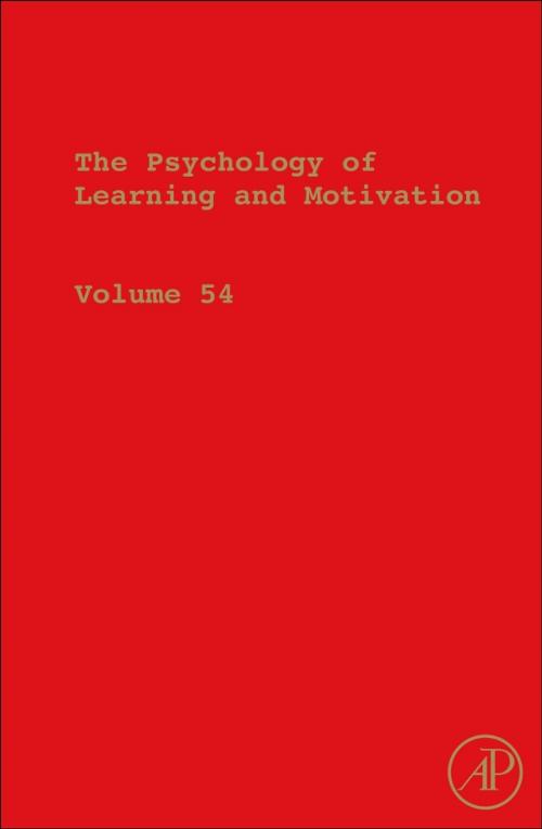 Cover of the book The Psychology of Learning and Motivation by Brian H. Ross, Elsevier Science