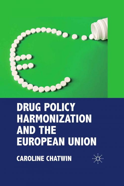 Cover of the book Drug Policy Harmonization and the European Union by C. Chatwin, Palgrave Macmillan UK