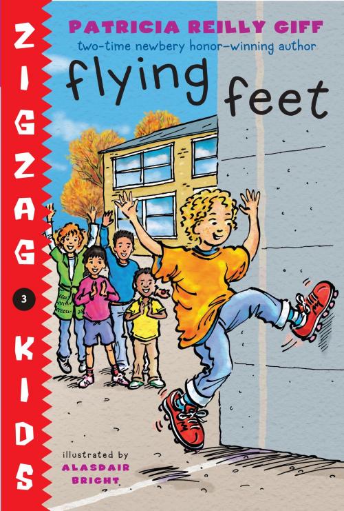 Cover of the book Flying Feet by Patricia Reilly Giff, Random House Children's Books