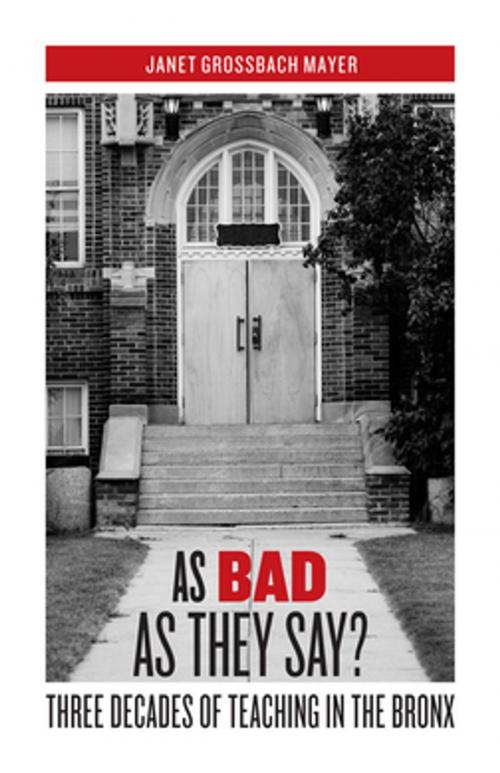 Cover of the book As Bad as They Say? by Janet Grossbach Mayer, Fordham University Press