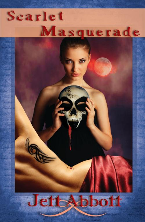 Cover of the book Scarlet Masquerade by Jett Abbott, Sapphire Books Publishing