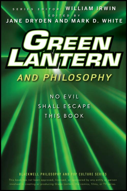 Cover of the book Green Lantern and Philosophy by William Irwin, Wiley