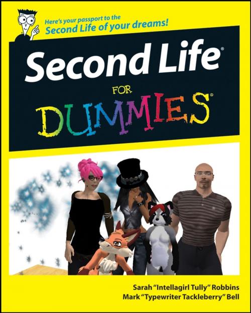 Cover of the book Second Life For Dummies by Sarah Robbins, Mark Bell, Wiley