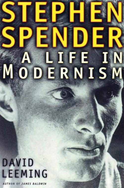 Cover of the book Stephen Spender by David Leeming, Henry Holt and Co.