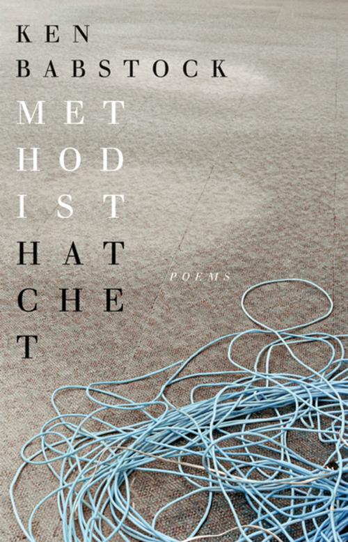 Cover of the book Methodist Hatchet by Ken Babstock, House of Anansi Press Inc