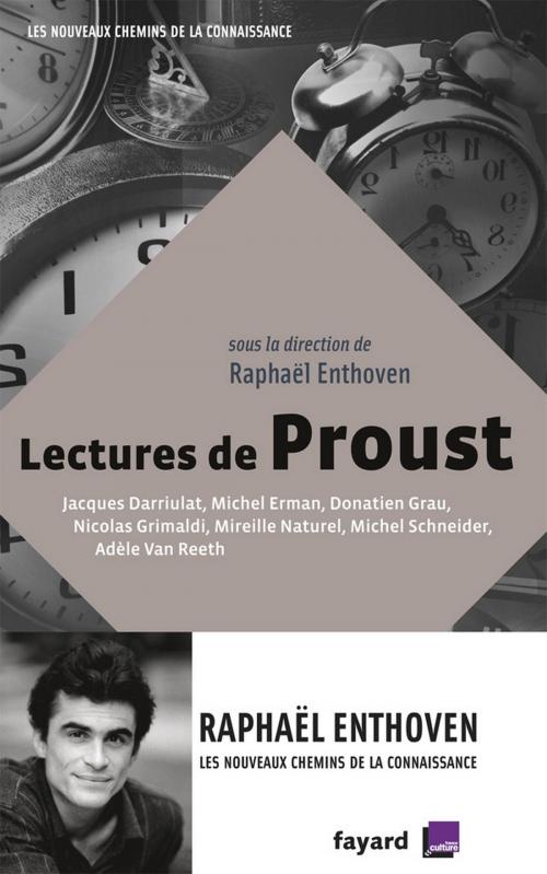 Cover of the book Lectures de Proust by Raphaël Enthoven, Fayard