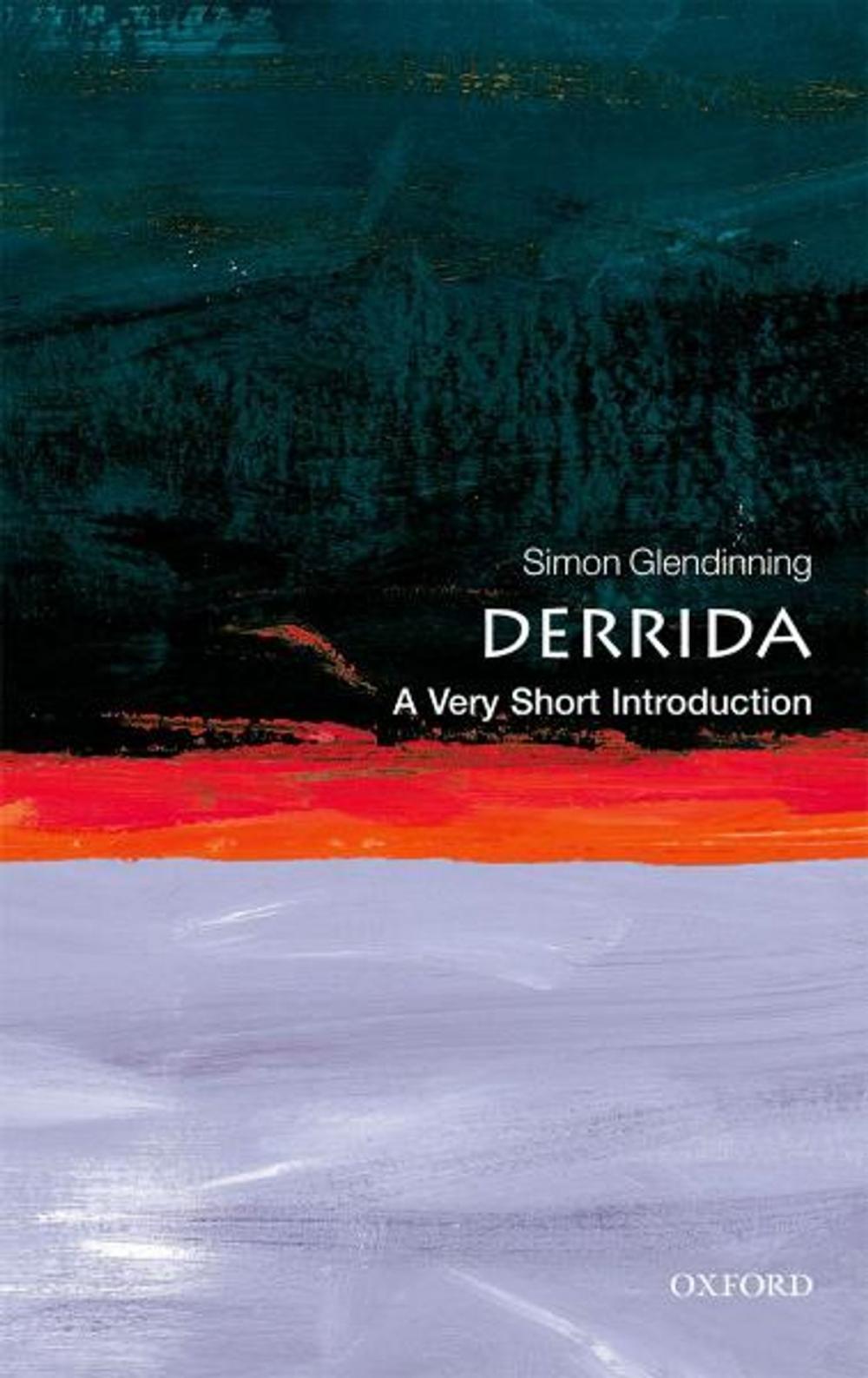 Big bigCover of Derrida: A Very Short Introduction