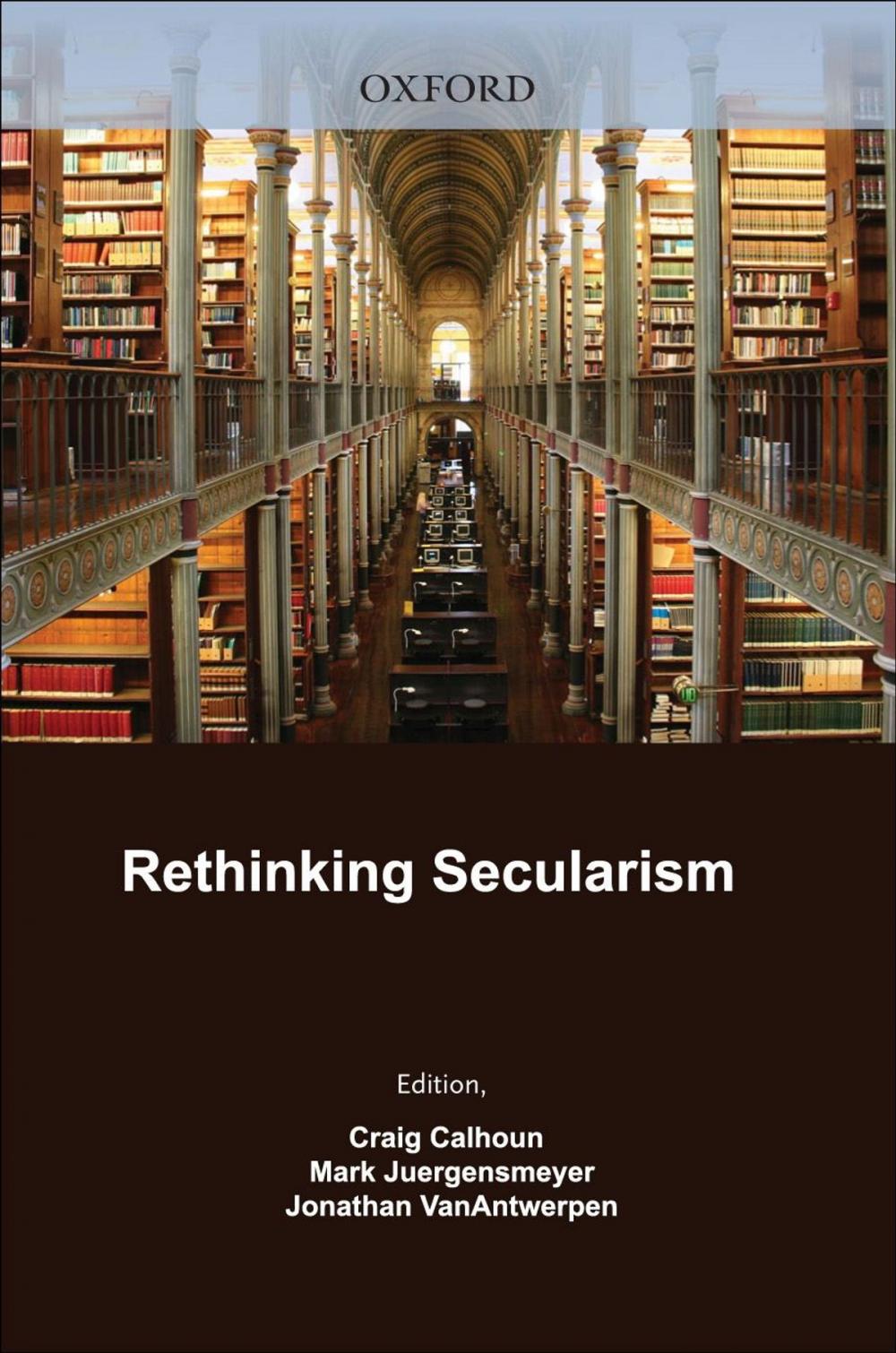 Big bigCover of Rethinking Secularism