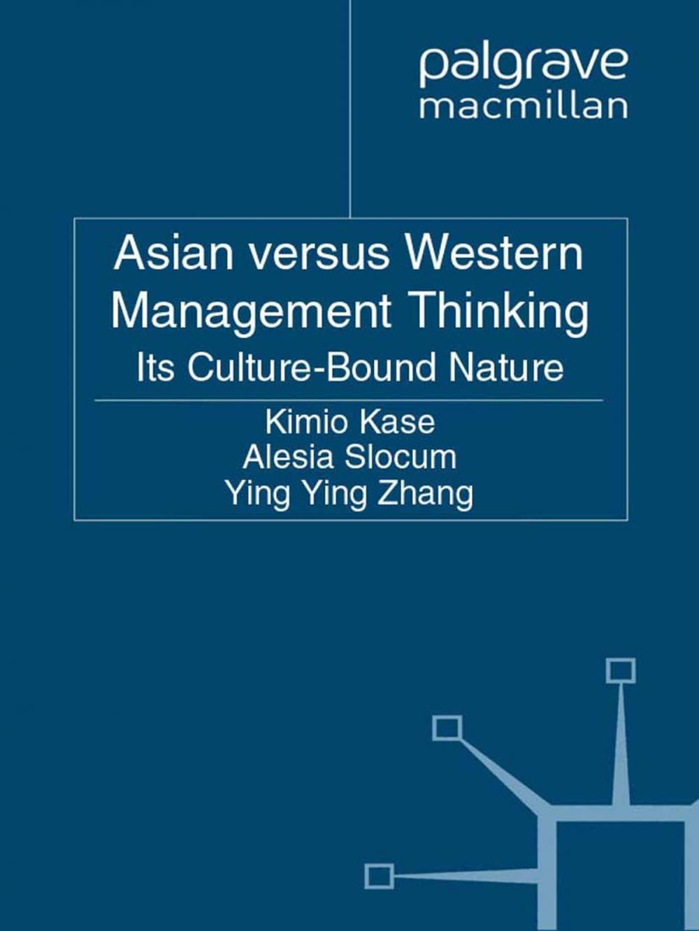 Big bigCover of Asian versus Western Management Thinking