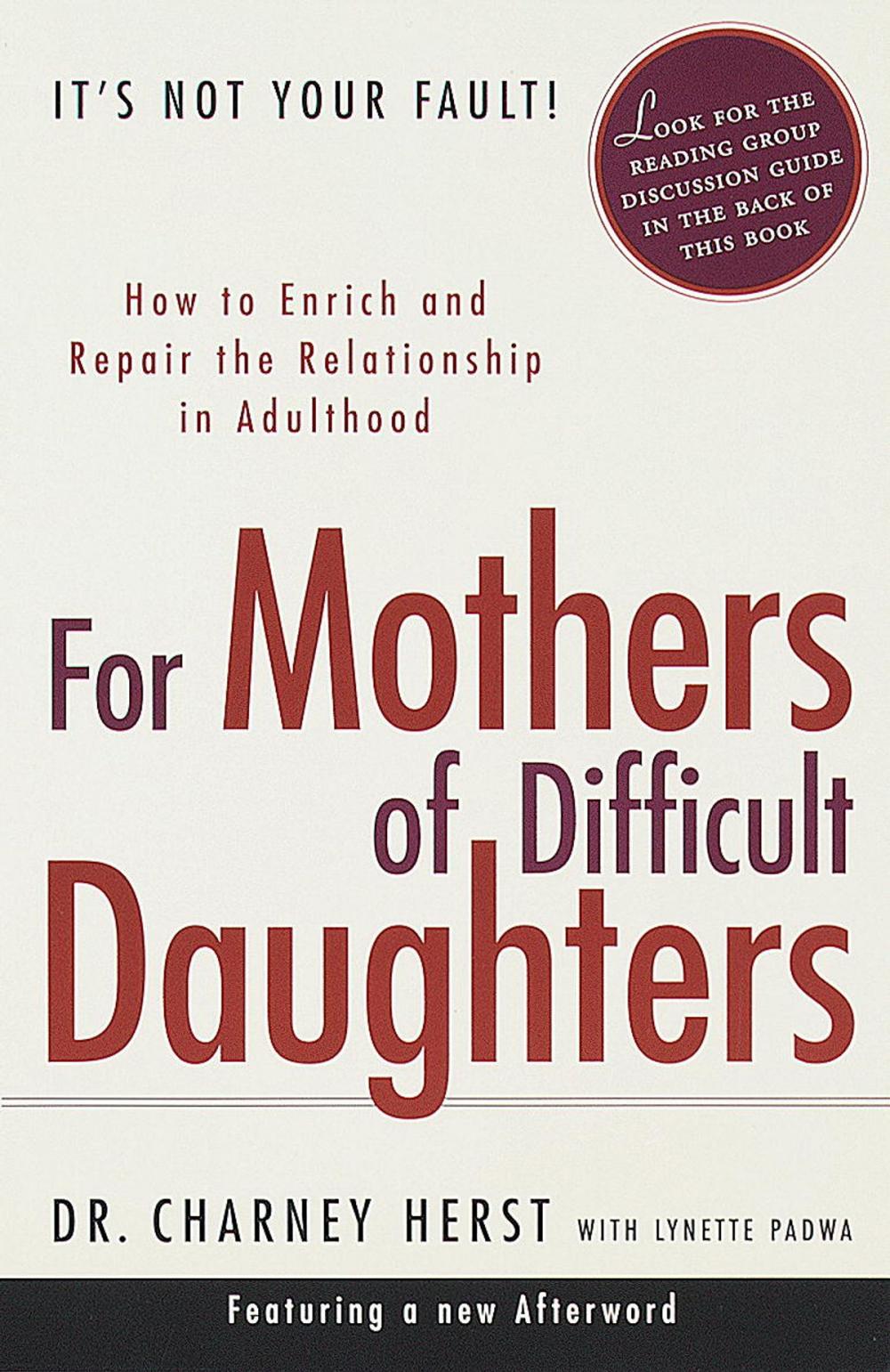 Big bigCover of For Mothers of Difficult Daughters