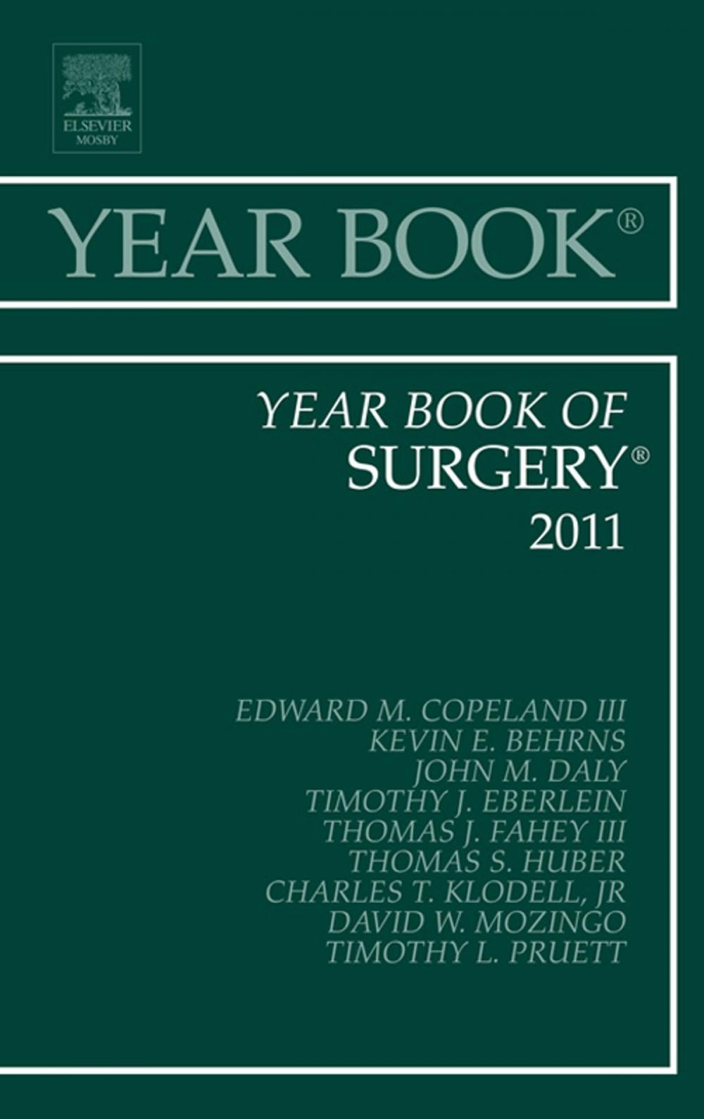 Big bigCover of Year Book of Surgery 2011 - E-Book