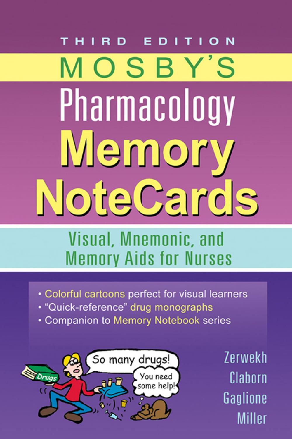 Big bigCover of Mosby's Pharmacology Memory NoteCards