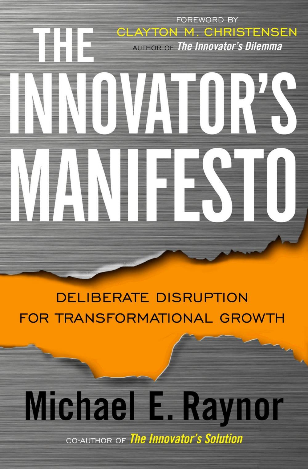 Big bigCover of The Innovator's Manifesto