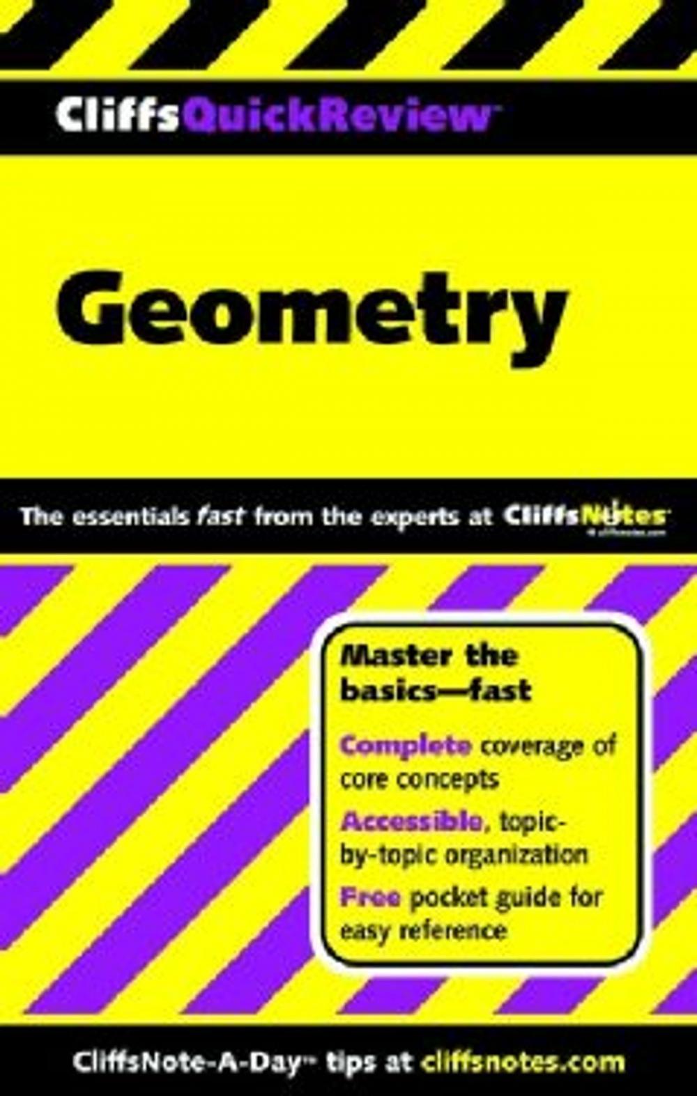 Big bigCover of CliffsQuickReview Geometry